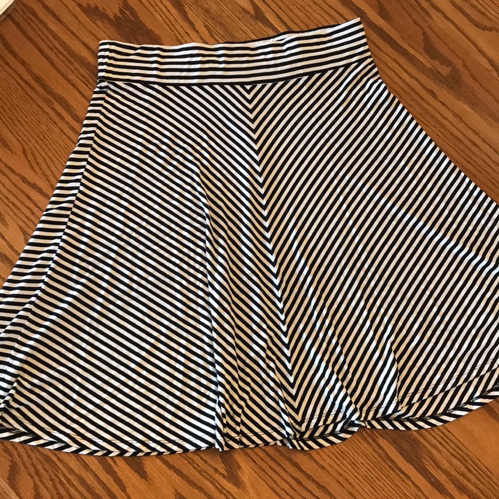 Loft Striped Skirt
